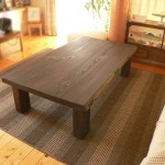 杉着色ローテーブル(伊勢市D様)