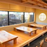 天然秋田杉一枚板座卓(松阪市　三谷うなぎ屋様）